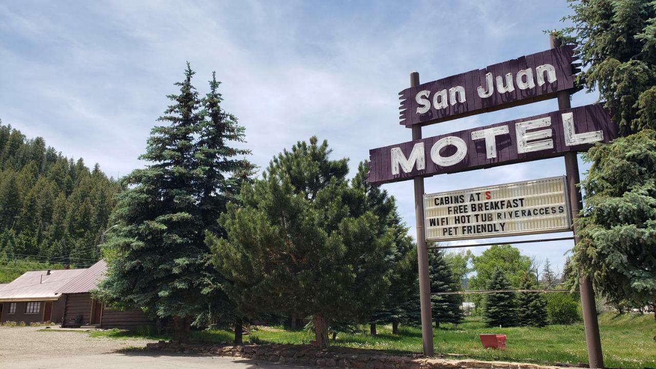 San Juan Motel & Cabins Pagosa Springs Eksteriør billede